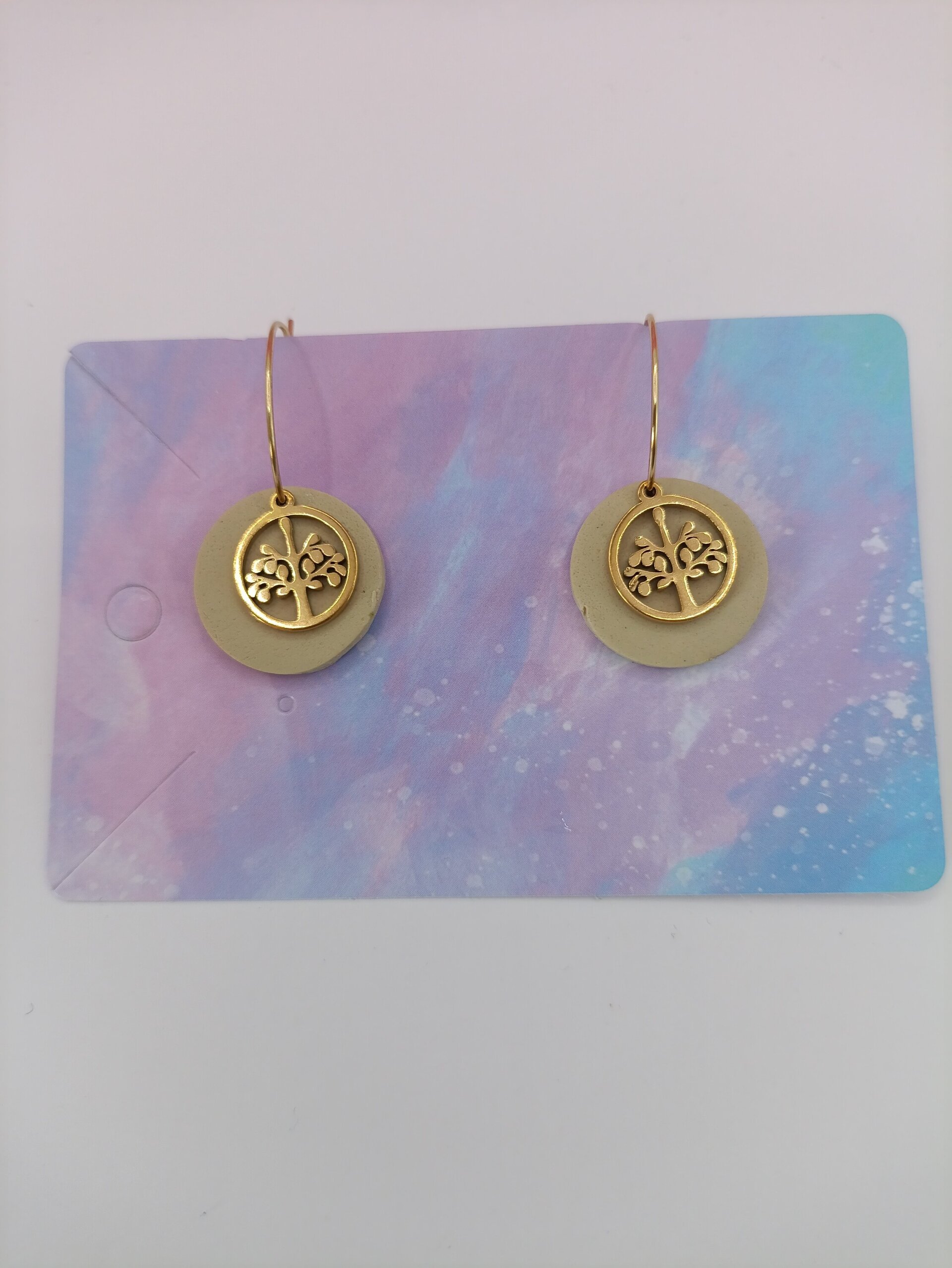 Pendientes aro Arbol de la vida - 4