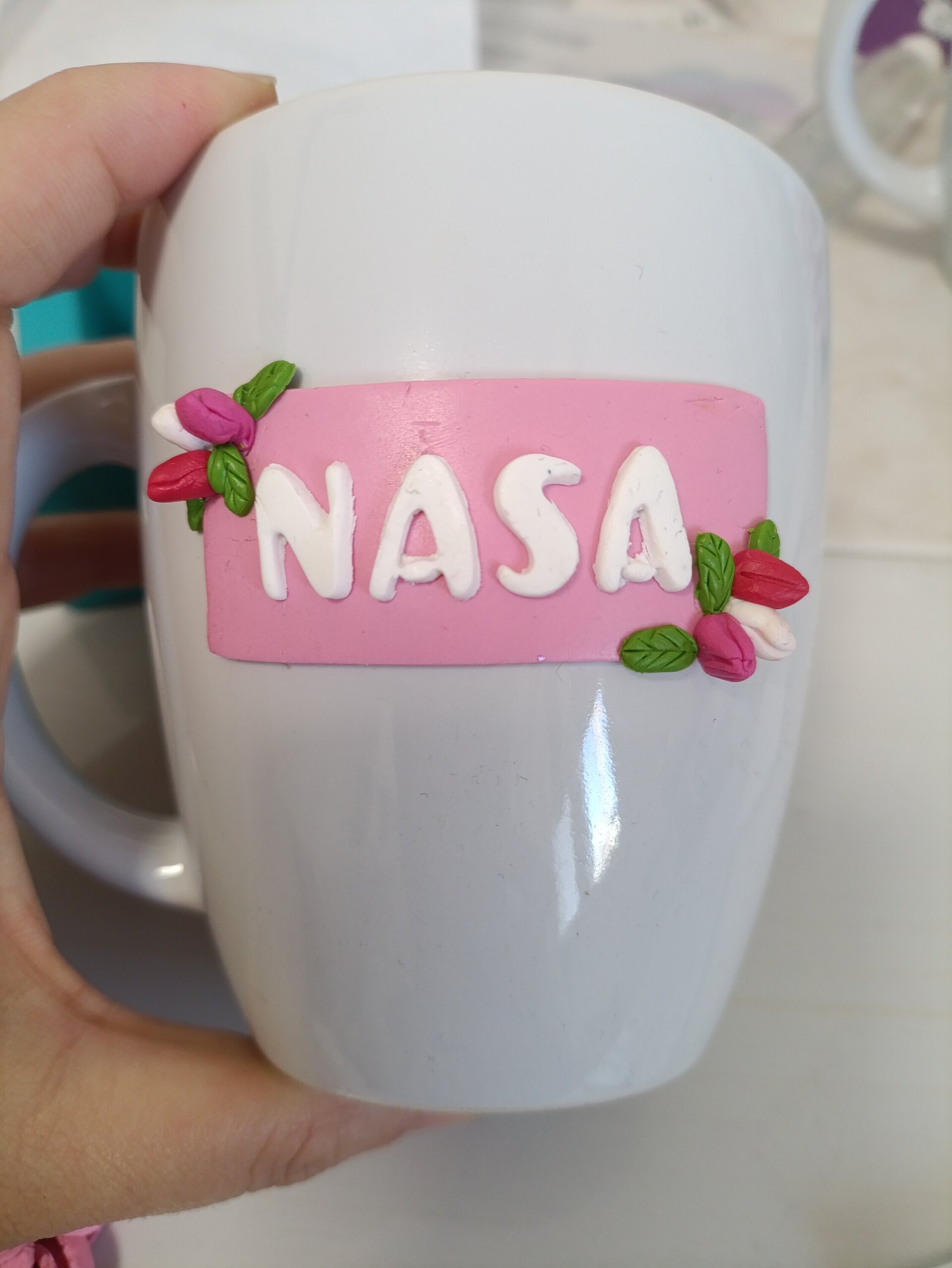 Taza ramo de tulipanes personalizada - 2