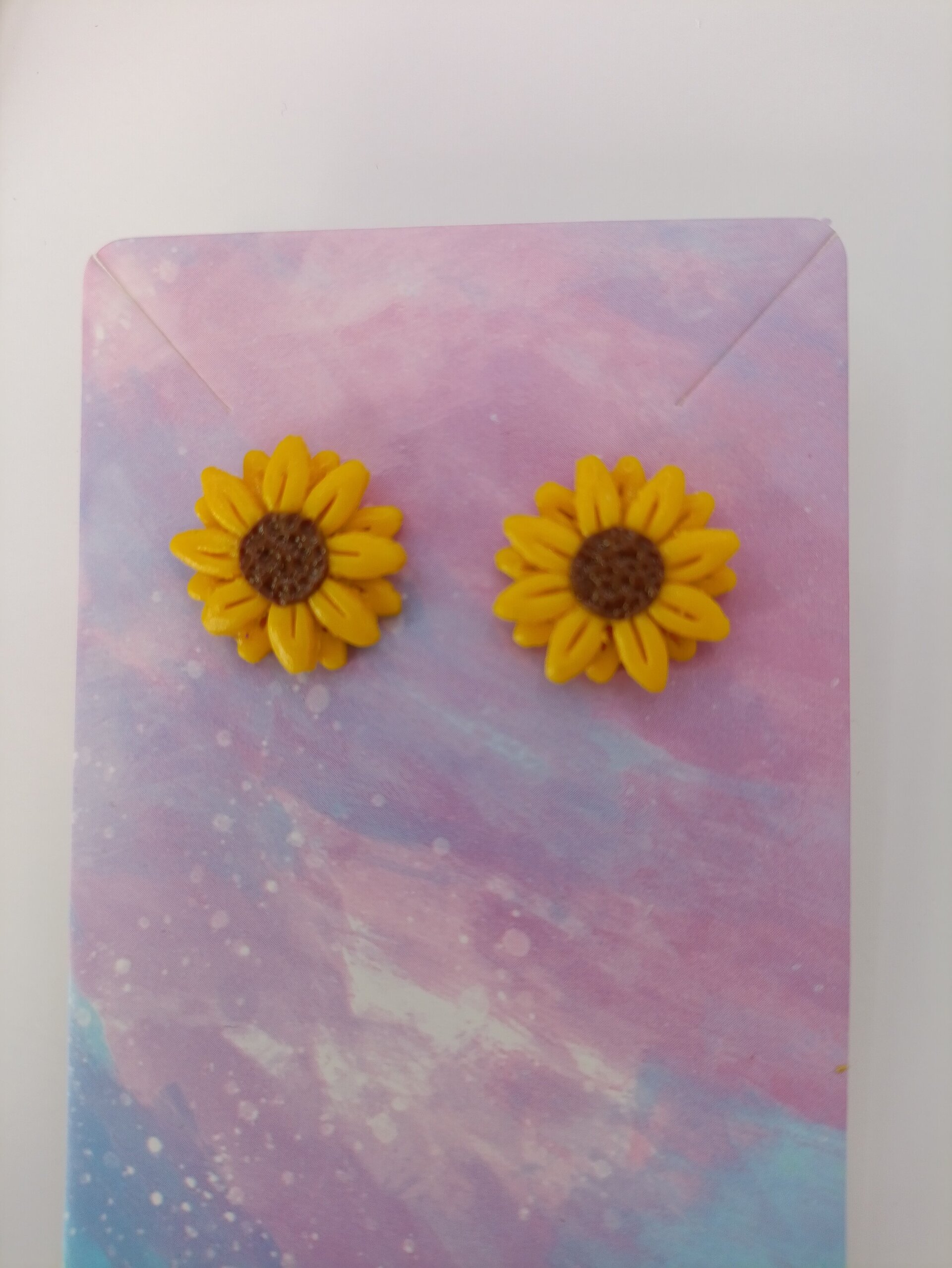 Pendientes pequeños Girasol - 6