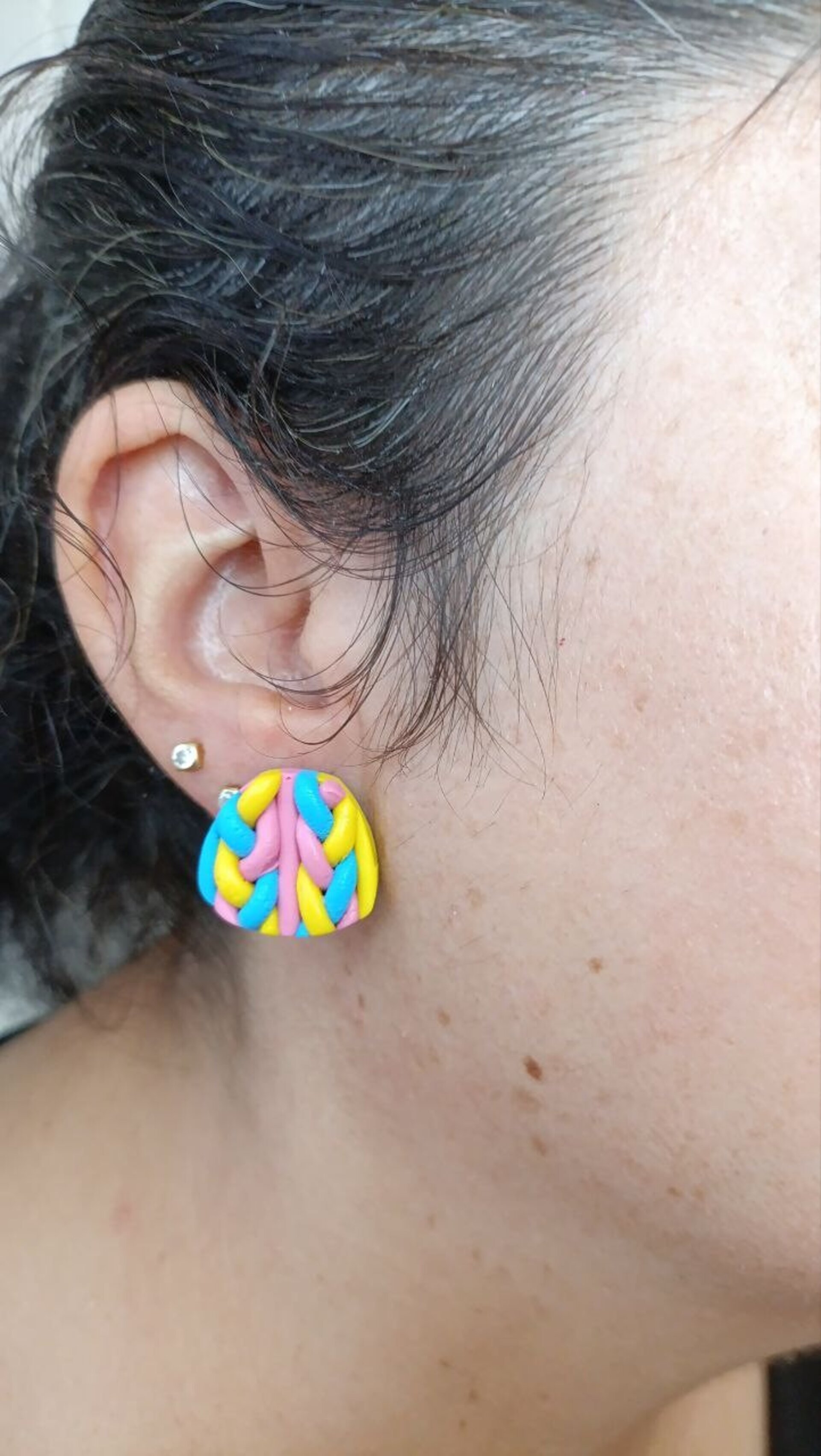 Pendientes pequeños de arcilla polimerica Chuche - 7