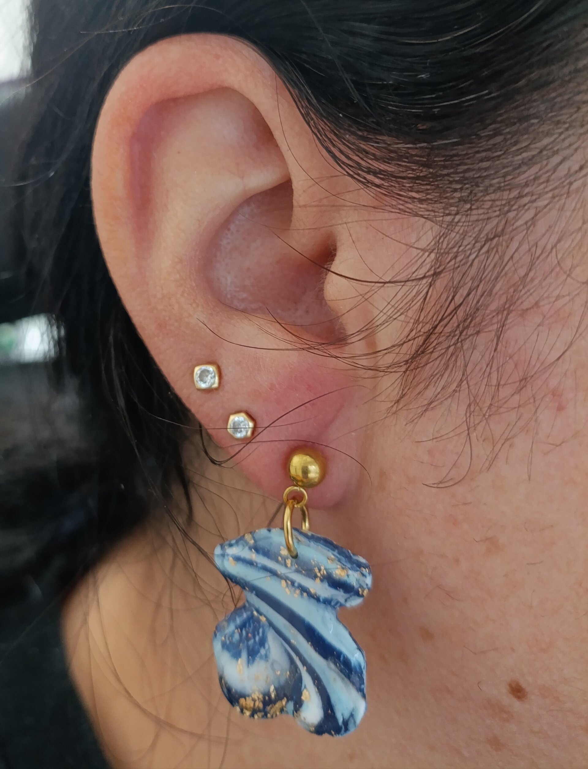 Pendientes Oso colgant- varios colores - 5