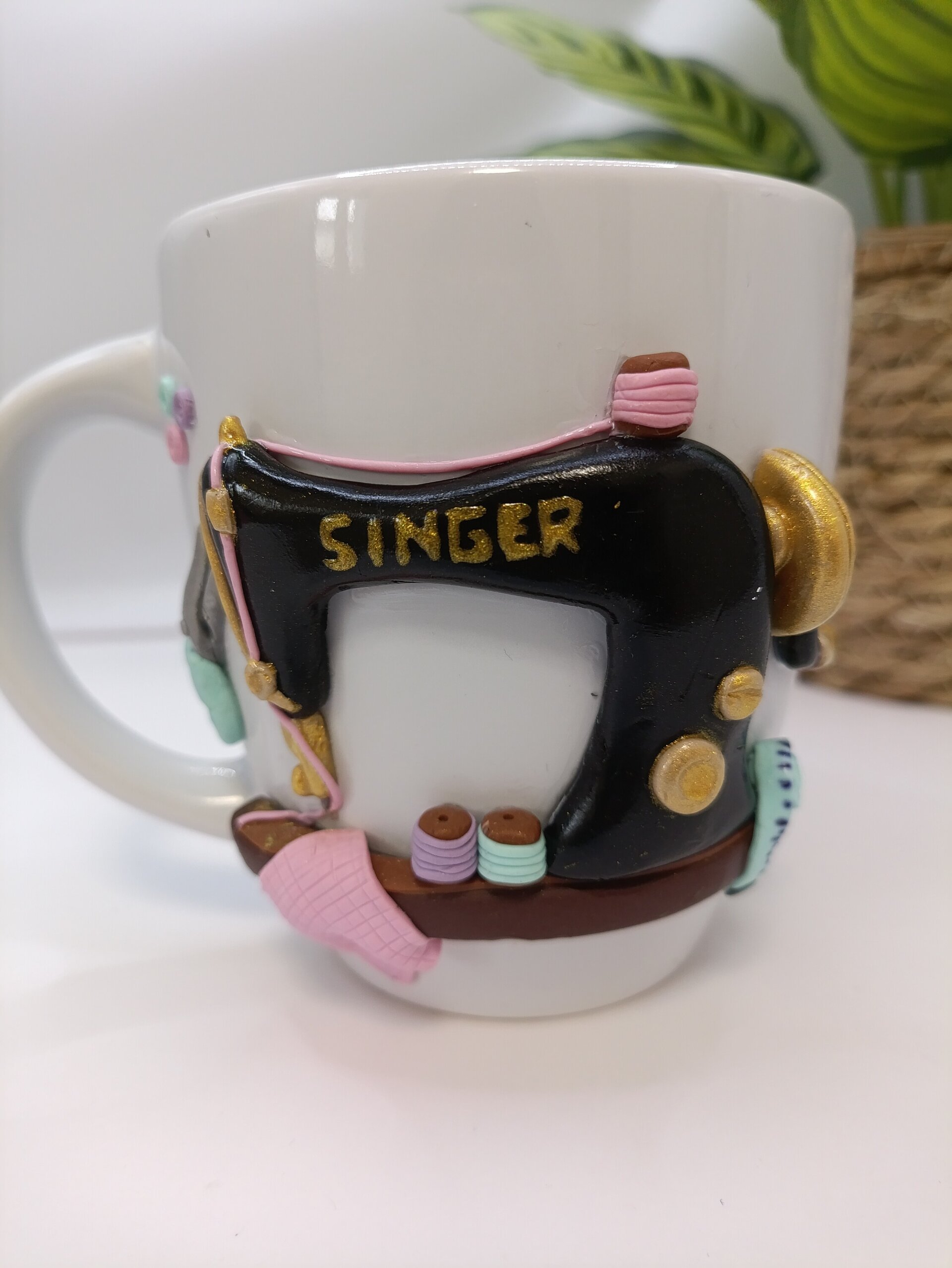 Taza Personalizada maquina de coser - 9