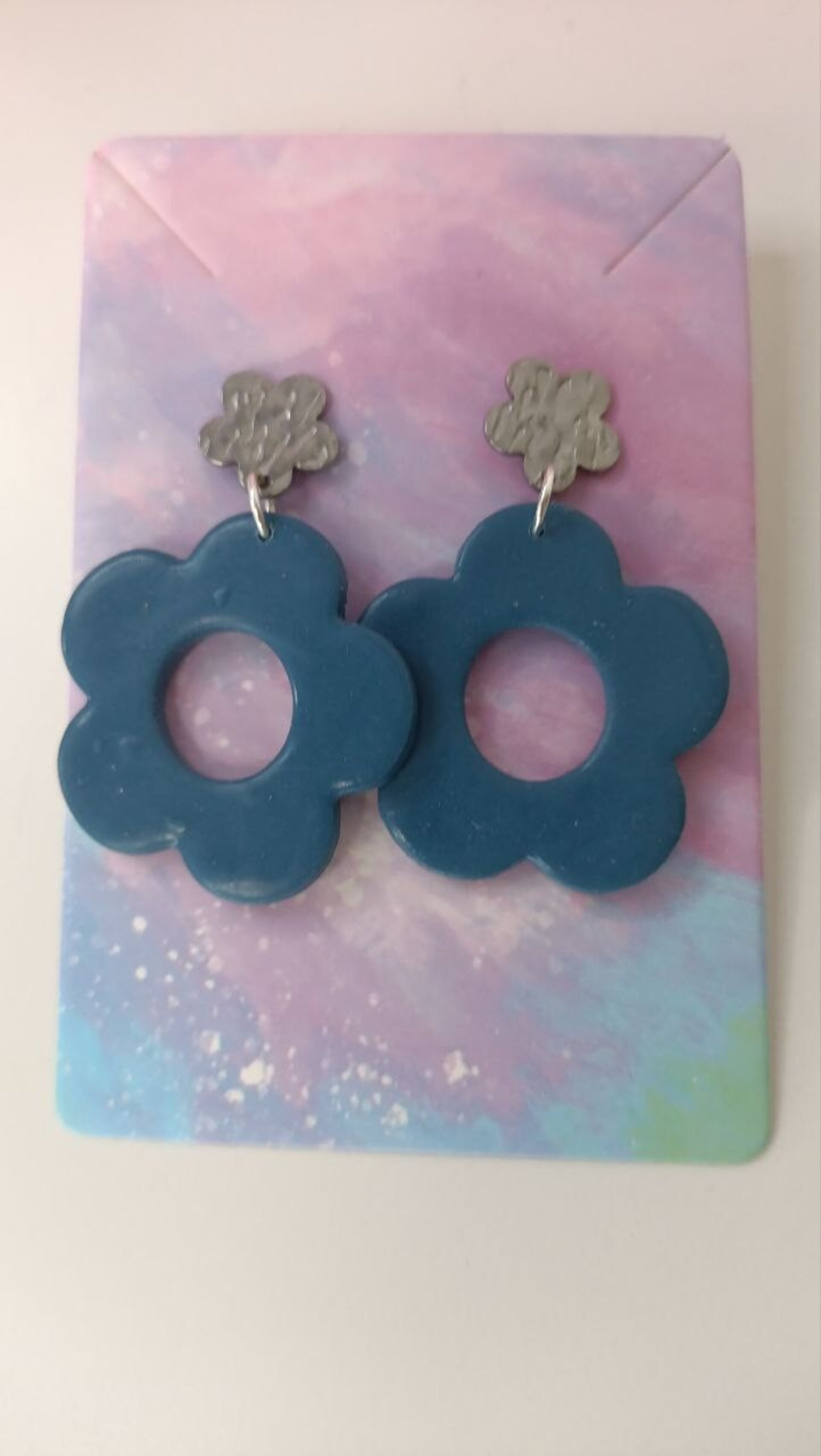 Pendientes Florida Azul verdoso - 3