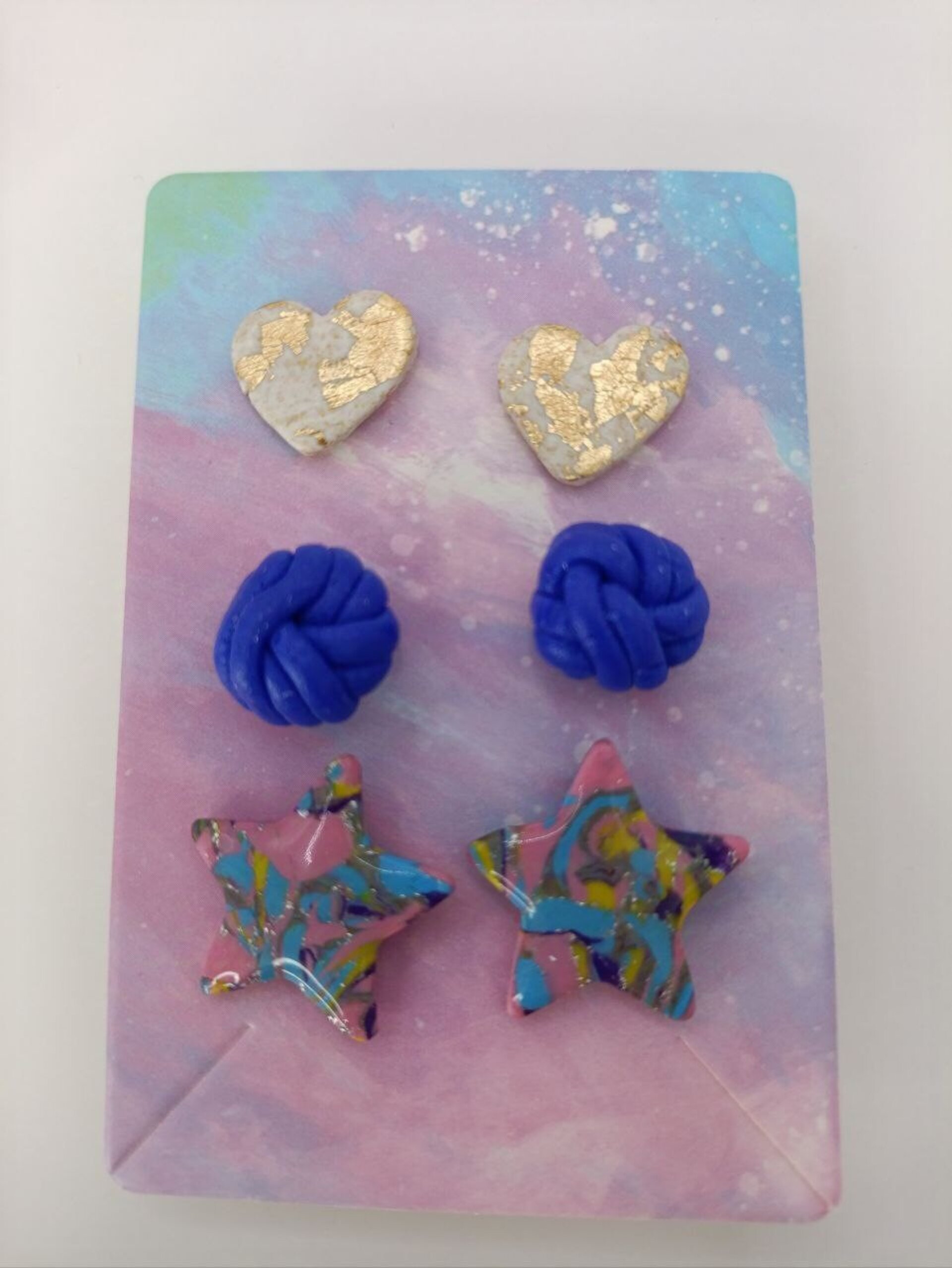 Pack de 3 Pares de Pendientes pequeños mujer- 25 MODELOS DIFERENTES - 21