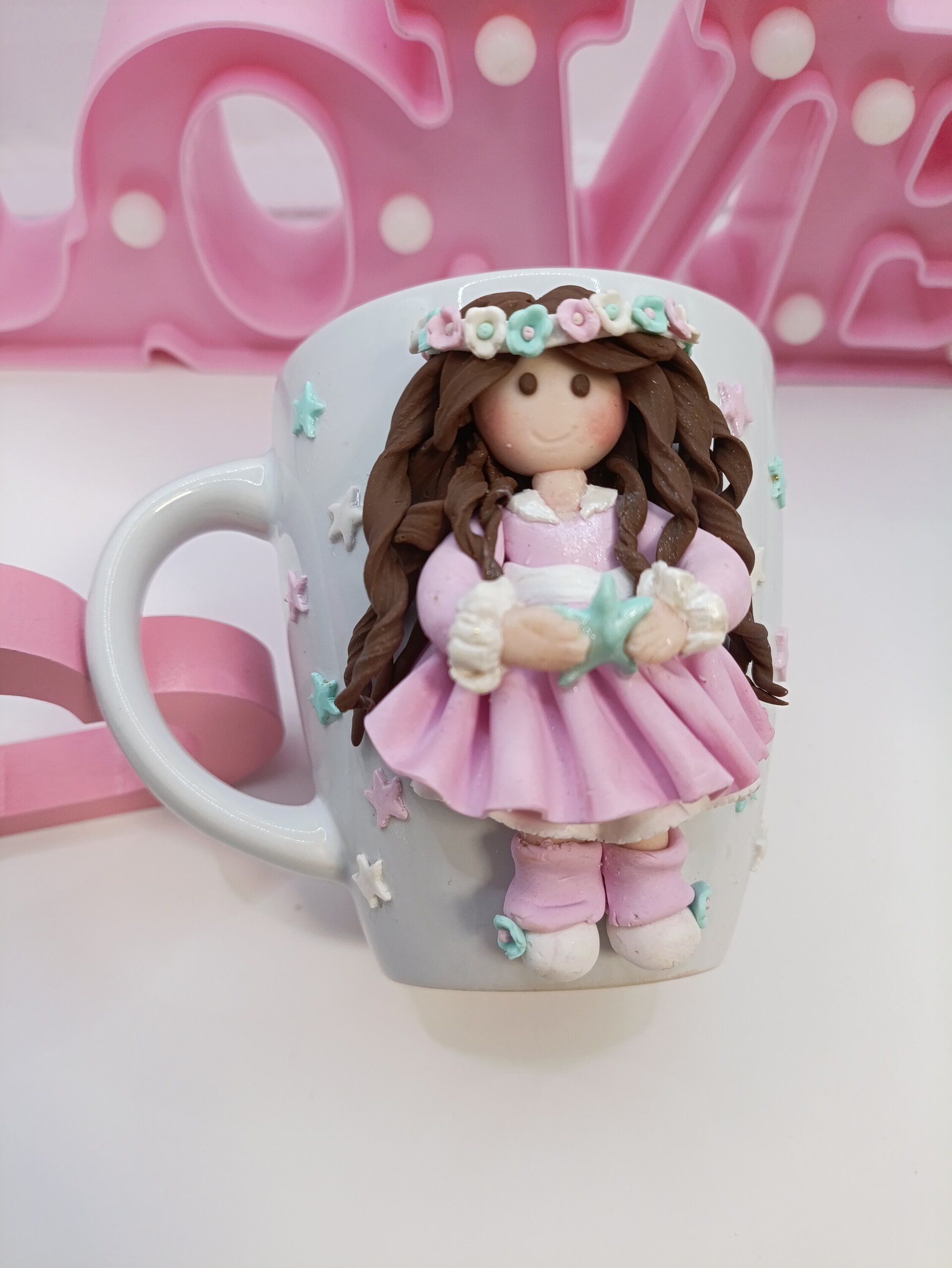Taza personalizada Muñeca hecha a mano - 9