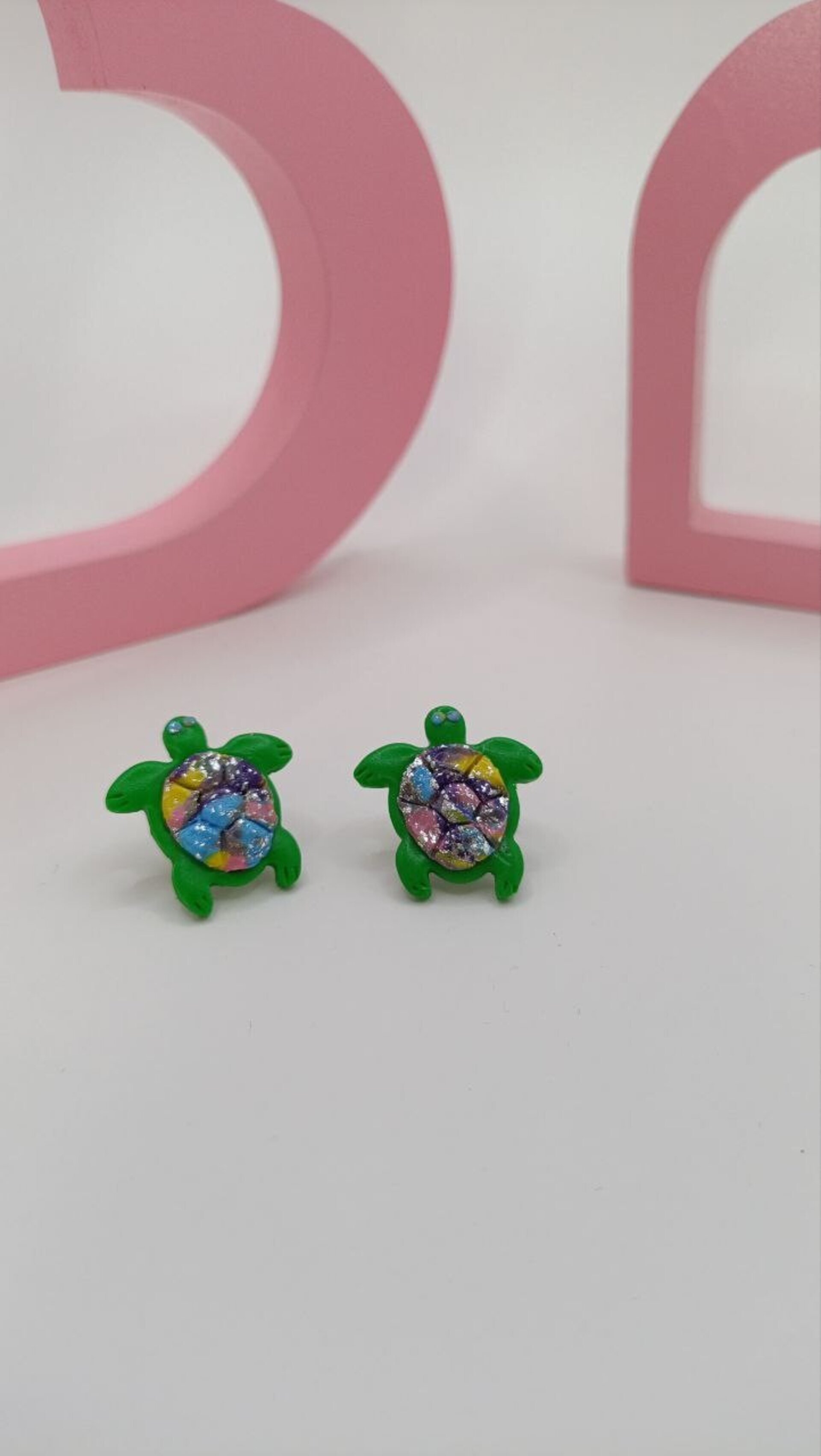 Pendientes Tortuga sicodelic - 4