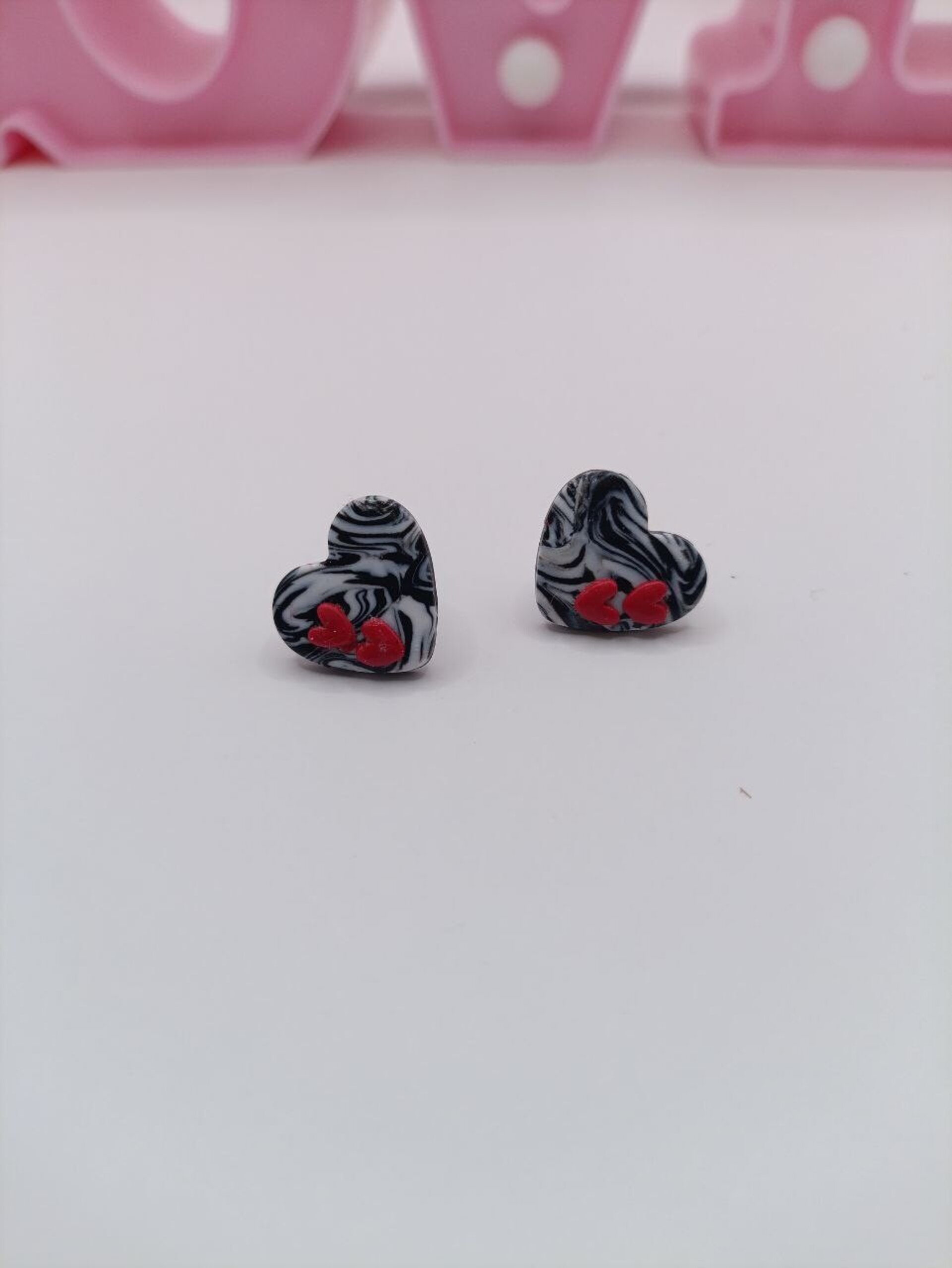 Pendientes pequeños Corazon moderno - 2