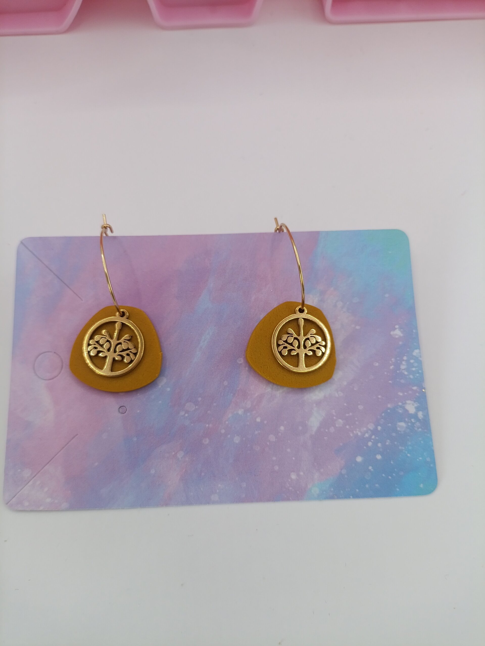 Pendientes aro Arbol de la vida - 9